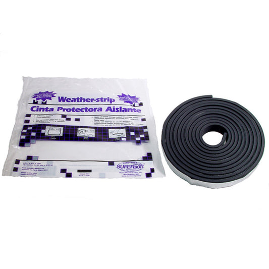 *Adhesive Backed Weatherstripping (3/4" wide, 3/16" thick, and 10' long); Universal