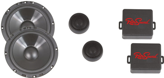 RetroSound® Premium Component Speaker System 6.5" - Final Sale