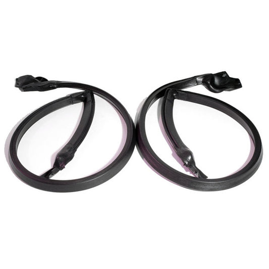 *1971-81 Chevrolet Camaro, Pontiac Firebird, 2-Dr Hardtop; Roof Rail Seals with Molded Ends - Pair