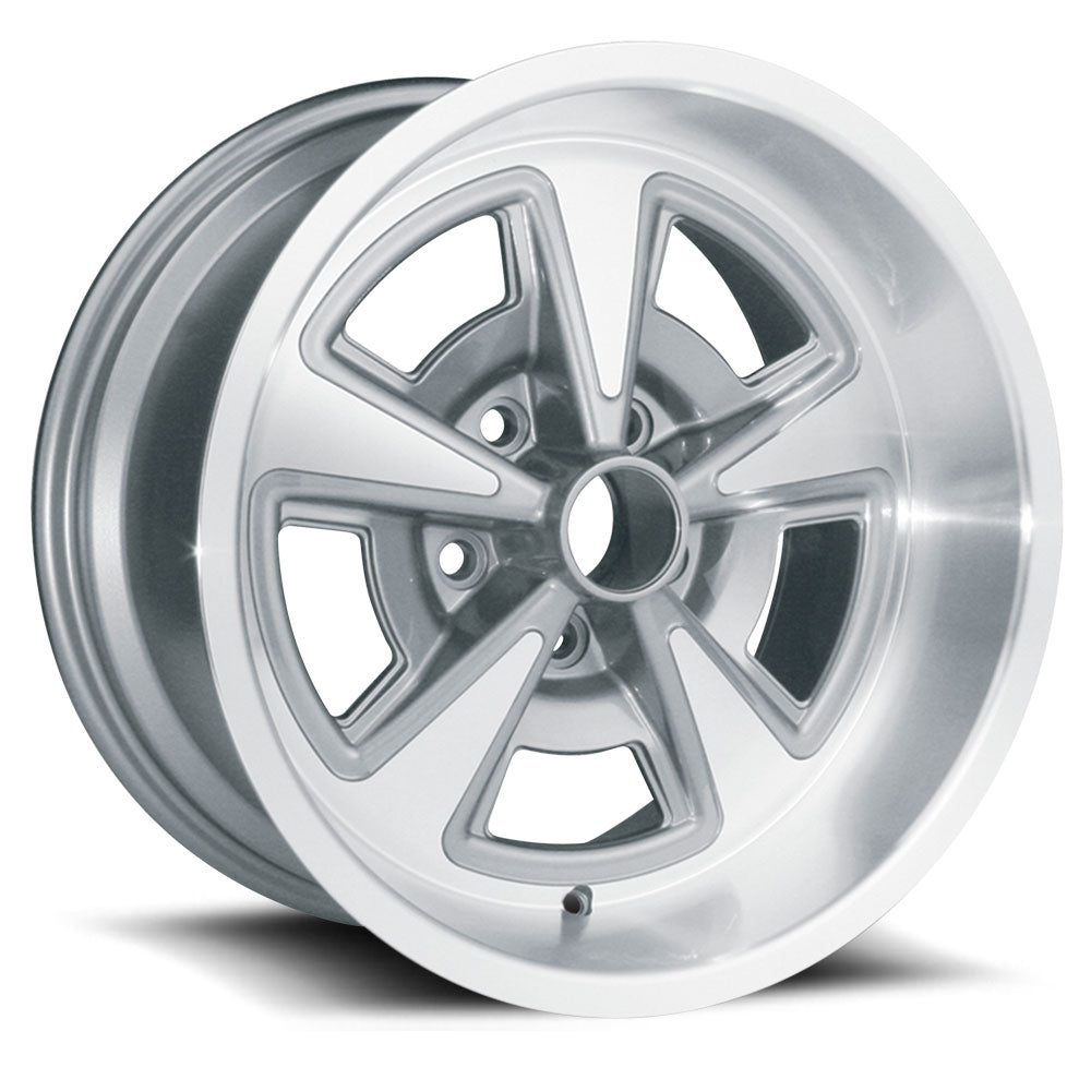 U.S. Wheel Rally II (Series 528) - Gunmetal & Chrome