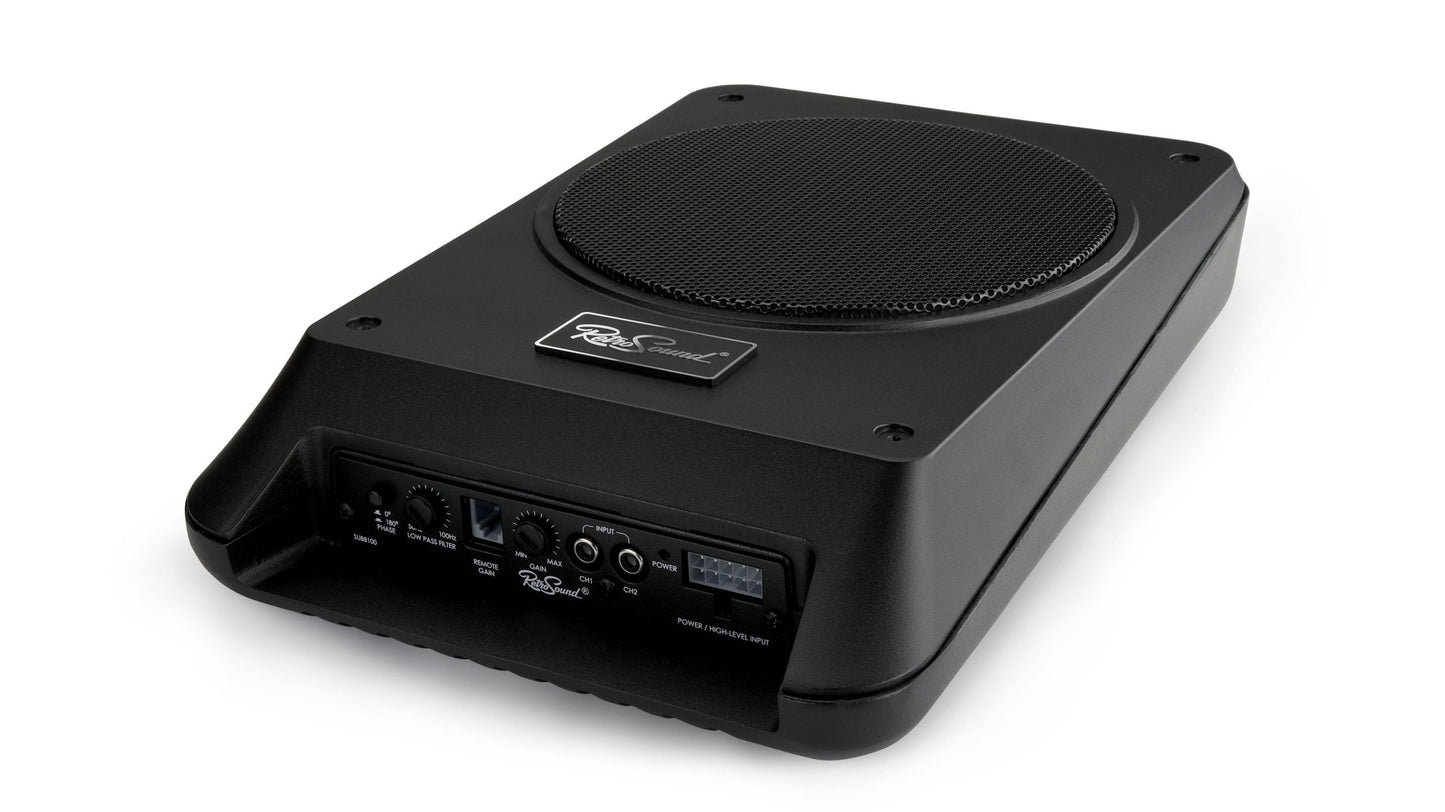 RetroSound® SUB8100 Subwoofer and Quadraphonic Amplifier Bundle