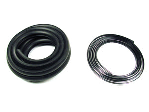 *1955-66 Chevrolet, GMC, Std Cab Pickup; Large Rear Window Seal Kit - Chrome Lockstrip