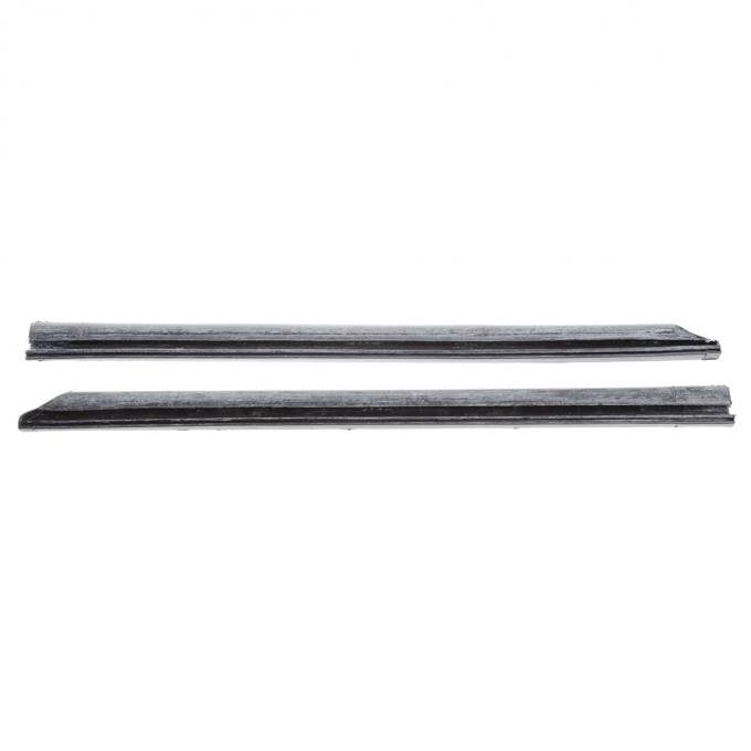 *1964-65 GM A-Body Convertible; Quarter Glass Seal w/ Steel Insert - Pair