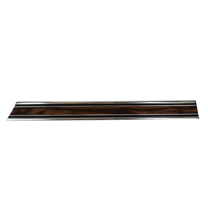 *1969-72 Chevrolet, GMC, Longbox Truck; Front Lower Bed Molding - Woodgrain, Driver