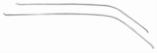 *1966–67 GM A-Body Coupe; Roof Drip Moldings - Pair