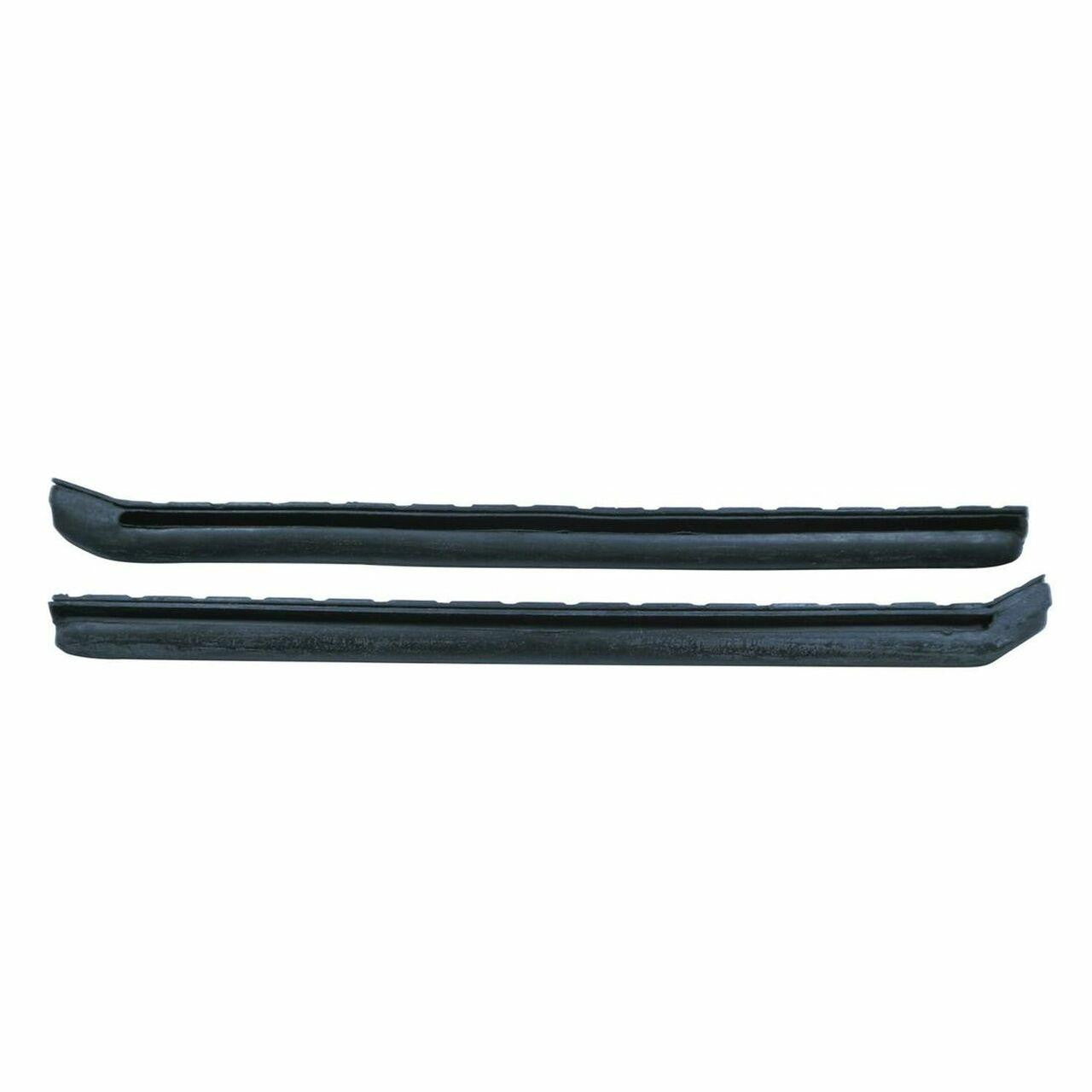 *1966-67 GTO, Cutlass, Skylark, 2-Dr Hardtop/Convertible; Quarter Glass Seal w/ Steel Insert - Pair