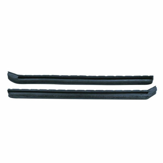 *1966-67 GTO, Cutlass, Skylark, 2-Dr Hardtop/Convertible; Quarter Glass Seal w/ Steel Insert - Pair