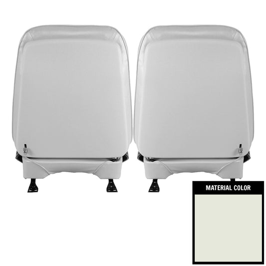 *1968-1969 Chevrolet Camaro, Pontiac Firebird; Plastic Seatback - White