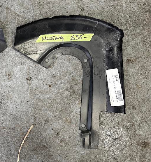 *1964-66 Ford Mustang; Front Splash Shield - Driver