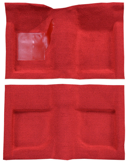1965-1968 Ford Mustang Convertible Without Shifter Hole 09 Medium Blue Loop Mass