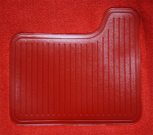 1974-1976 Pontiac Grand Safari 4DR Auto 7039 Dark Red / Carmine Cutpile