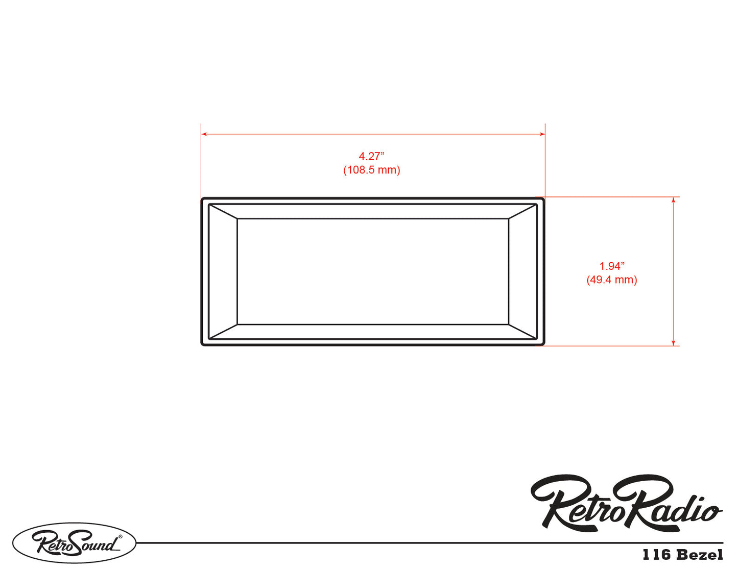 1975-1980 AMC Pacer RetroRadio
