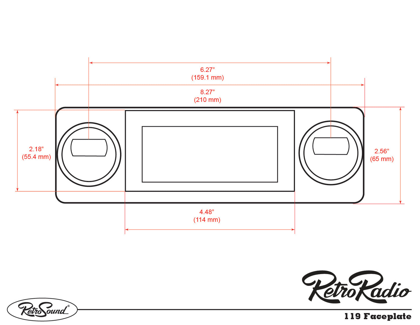1967-1972 Chevrolet C/K Series Truck RetroRadio