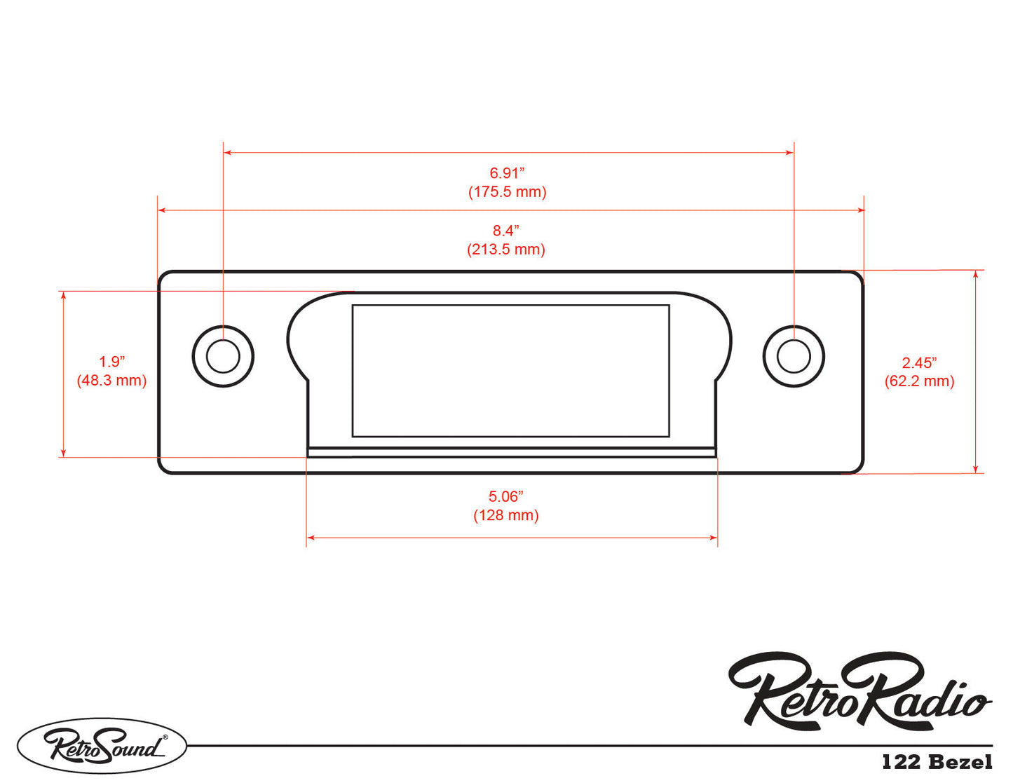 1961 Mercury Meteor RetroRadio