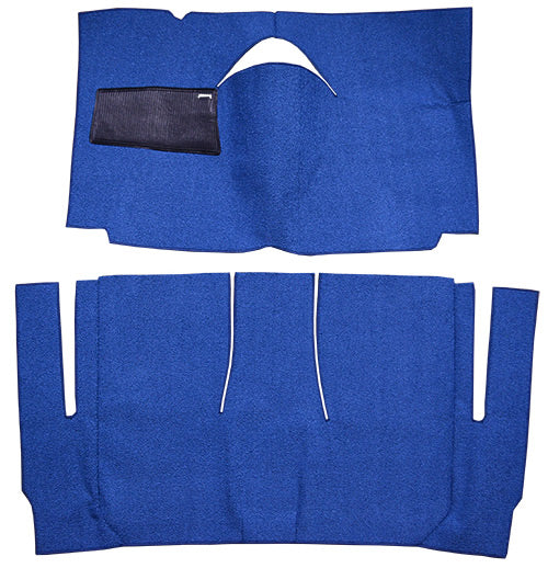 1959 Ford Galaxie 2DR Convertible Standard Seats Cut & Sewn 25 Blue Green Loop