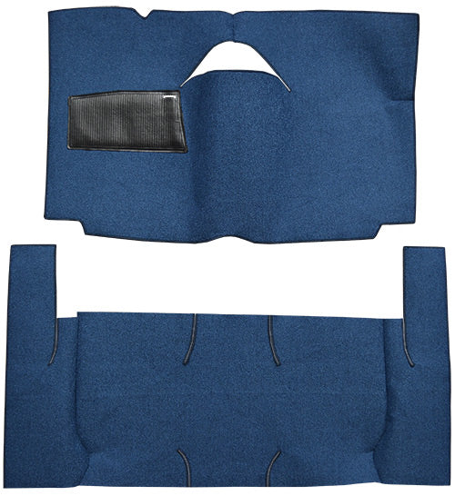 1959 Ford Ranchero Standard Seats Cut & Sewn 08 Dark Green Loop