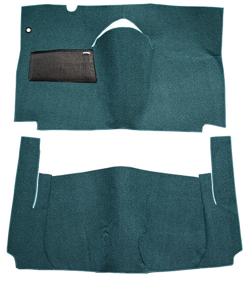 1959 Ford Galaxie 2DR Retractable Hardtop Standard Seats Cut & Sewn 01 Black Loop