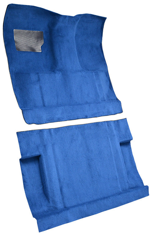 1975-1979 Ford F-350 Crew Cab 2WD Auto/3spd Column Shift 7766 Blue Cutpile Mass