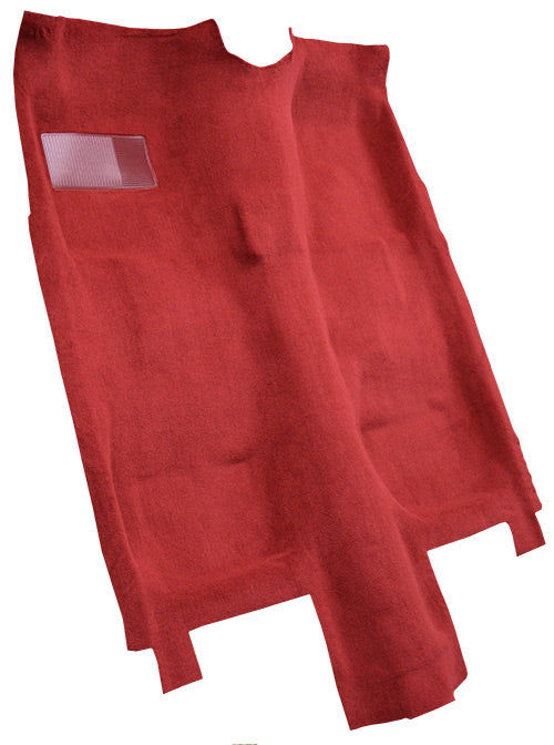 1976-1981 Pontiac Firebird Trans Am Auto Without Console Floor Shift 7039 Dark Red / Carmine Cutpile