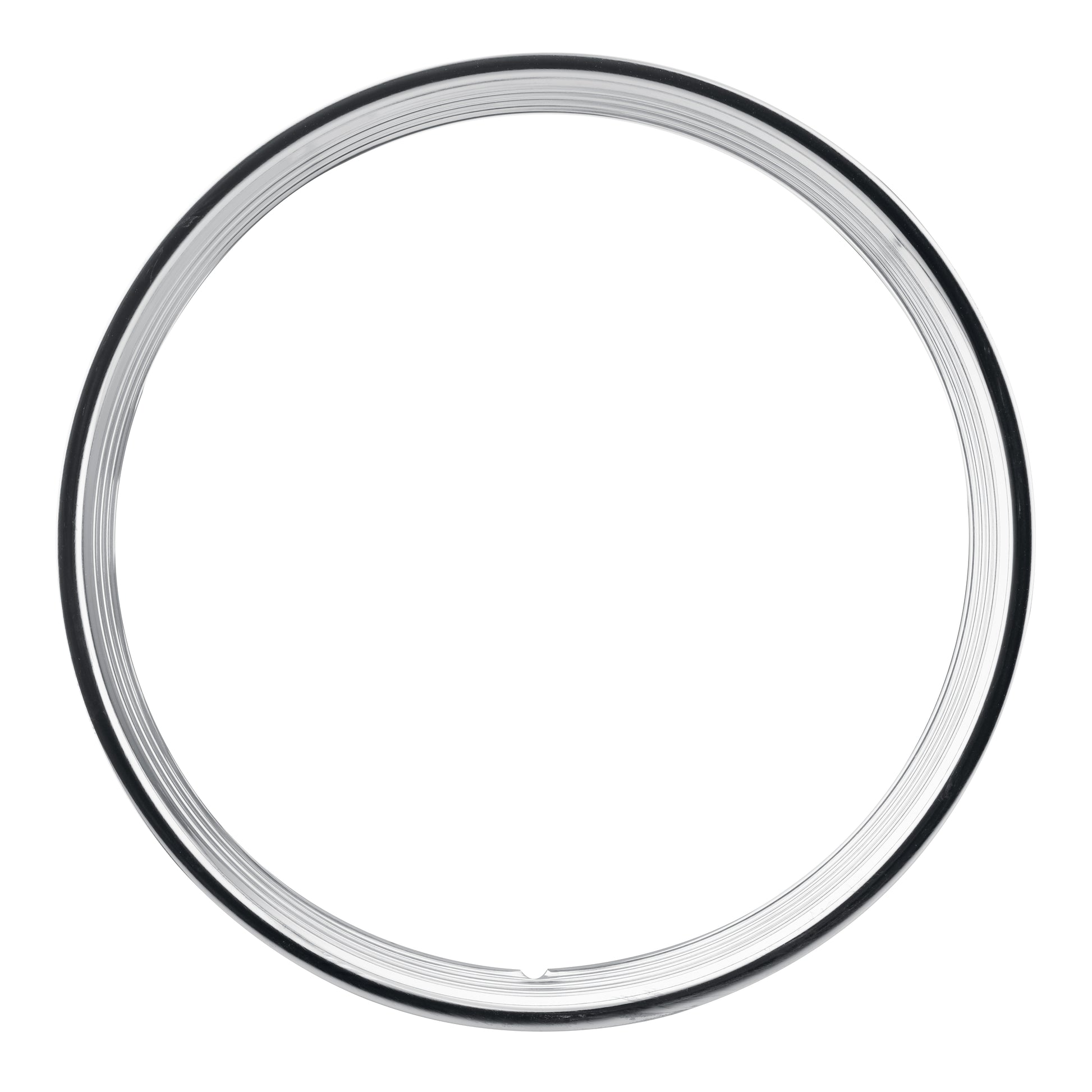 U.S. Wheel 18" Stainless Steel Ribbed, 1.5" wide