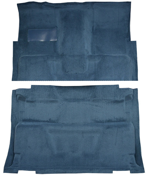 1975-1978 GMC K25 Crew Cab Inserts Without Cardboard Kick Panel 897 Charcoal Cutpile