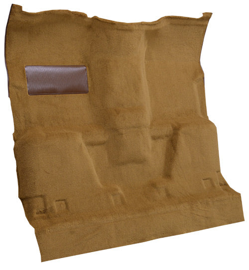 1987 Chevrolet R20 Crew Cab Inserts Without Cardboard Kick Panel 877 Dove Gray / 8292 Cutpile
