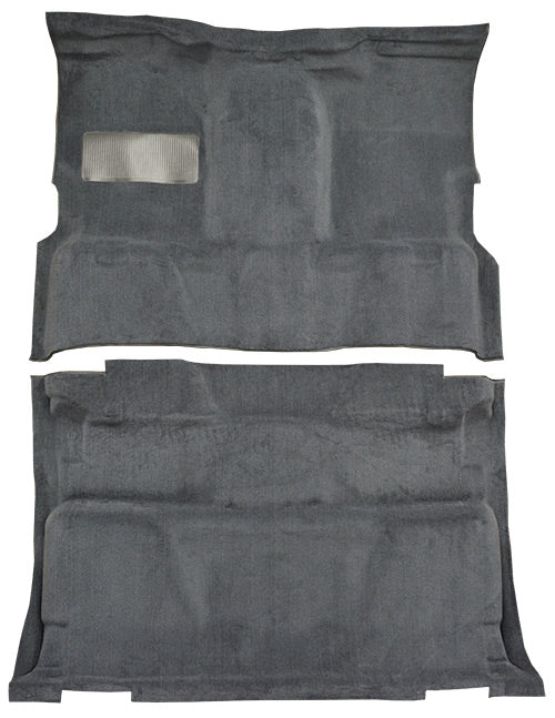 1987-1991 GMC V3500 Crew Cab 4WD Auto/4spd 897 Charcoal Cutpile Mass