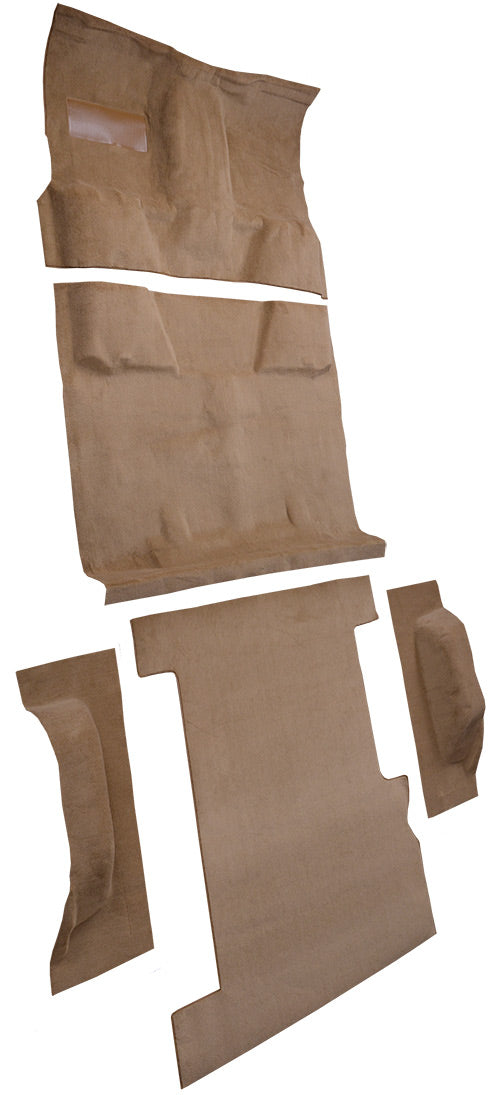 1987-1988 GMC V2500 Suburban 4WD Complete 801 Black Cutpile Mass