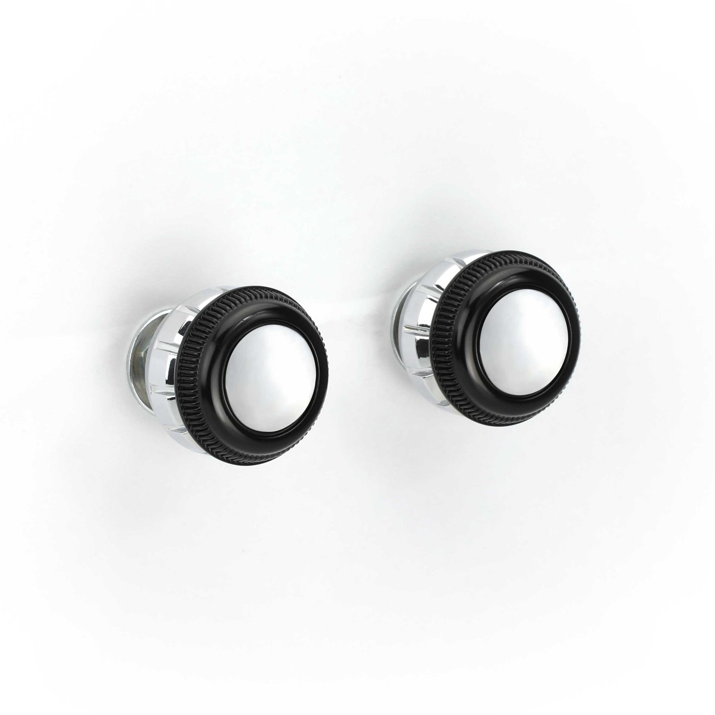 Chrome Dot Knob Sets