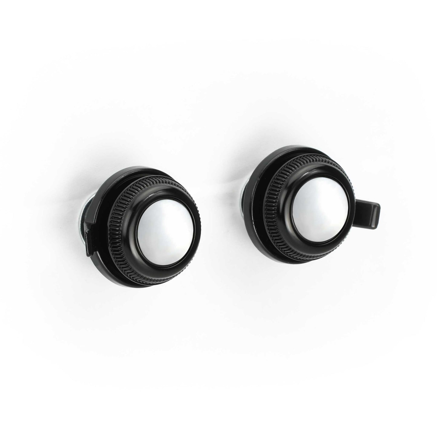 Chrome Dot Knob Sets