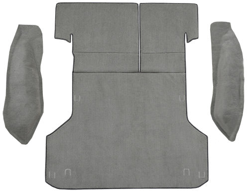 1996-2004 Nissan Pathfinder Cargo Area 801 Black Cutpile