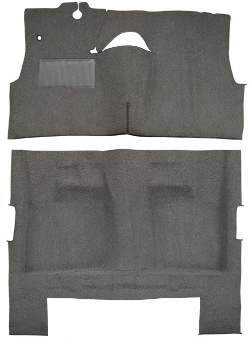 1958 Pontiac Super Chief 4DR Sedan Bench Seat Molded 35 Charcoal Loop