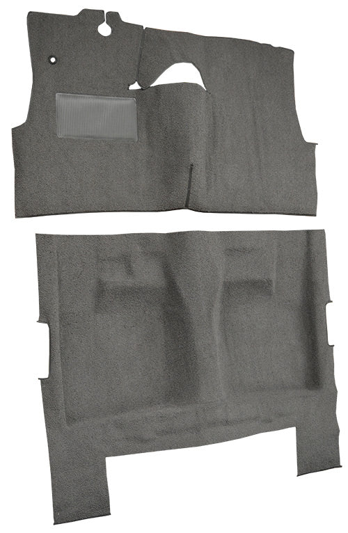 1958 Pontiac Super Chief 4DR Sedan Bench Seat Molded 01 Black Loop