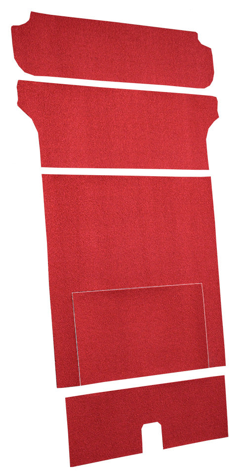 1955 Chevrolet Bel Air Nomad 2DR Wagon 5pc Cargo Area 02 Red Loop