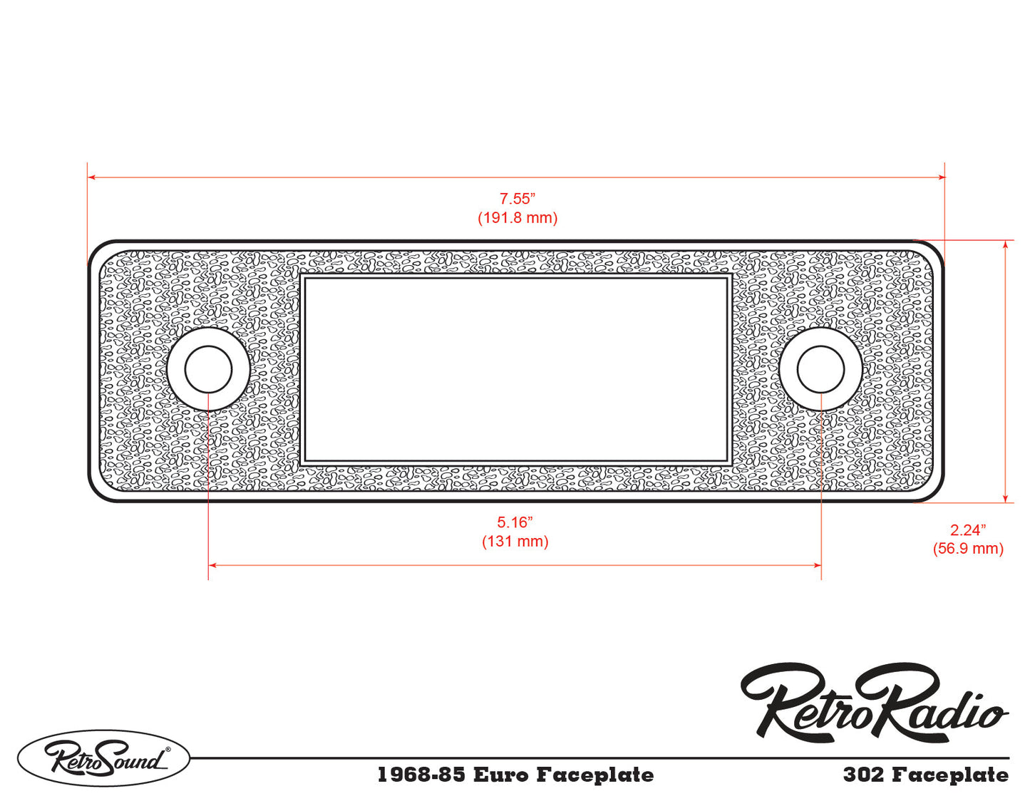 1990-1993 Volkswagen Corrado RetroRadio
