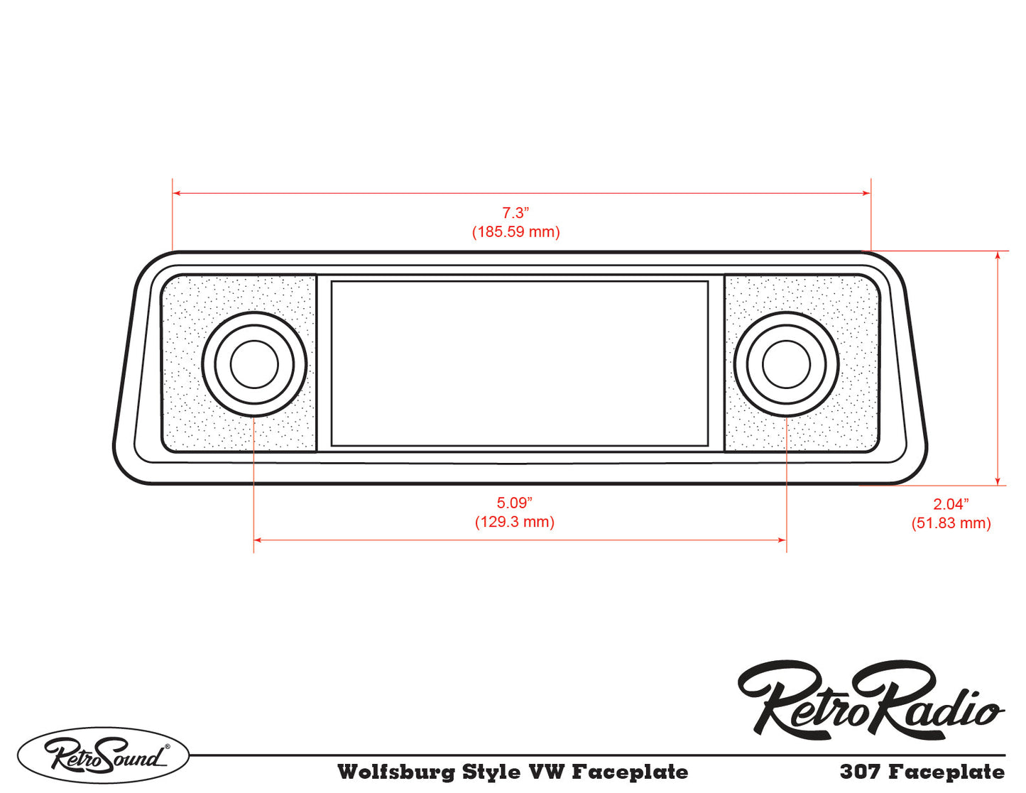 1974-1979 Volkswagen Transporter RetroRadio