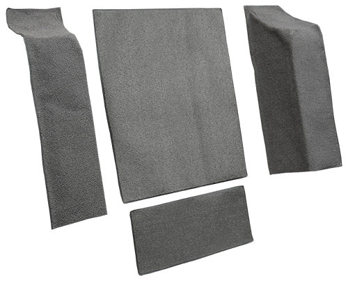 1955-1958 Jeep Willys CJ-5 Cargo Area #16 Black Vinyl