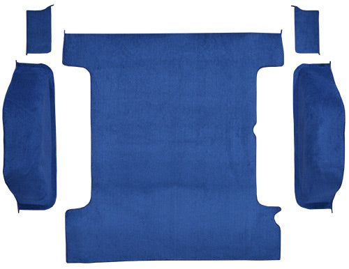 1981-1991 GMC Jimmy Cargo Area #59 Medium Blue Vinyl