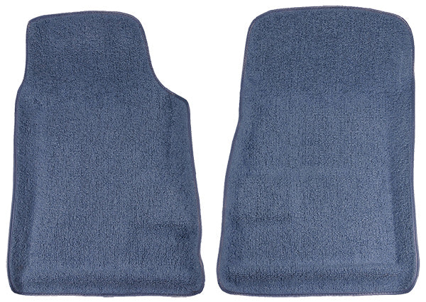 1967-1969 Pontiac Firebird Premium Contour Floor Mat Frt Row 2pc Loop (8401)