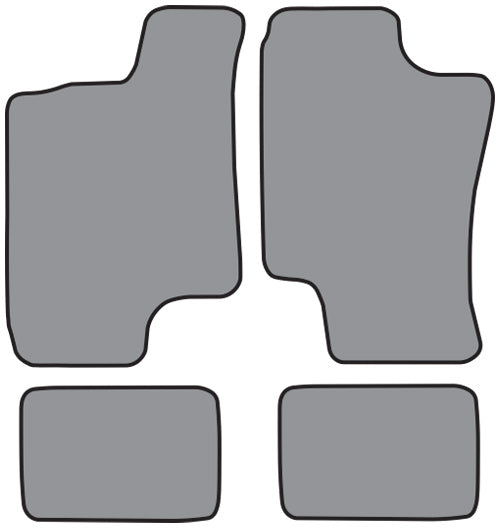 1993-1996 Saturn SC2 Floor Mat 4pc Cutpile (FM135, FM135R)