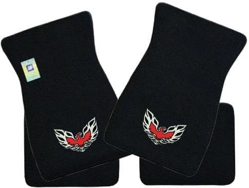 *1967-73 Pontiac Firebird; Floor Mats (4pcs) - Black