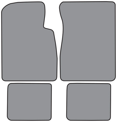1957-1958 Ford Fairlane Floor Mat 4pc Loop (FM36F, FM18R)