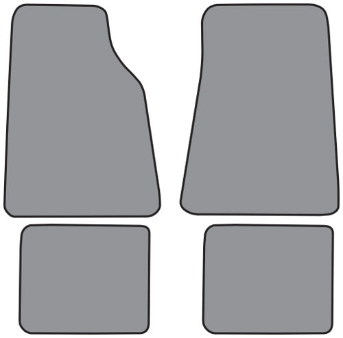 1990-2011 Lincoln Town Car Floor Mat 4pc Cutpile (FM68F, FM18R)
