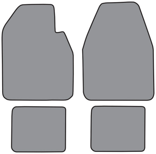 1962-1964 Plymouth Savoy Auto Floor Mat 4pc Loop (FM75F, FM18R)