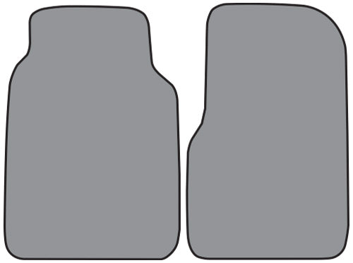 1975-1986 Ford F-250 Reg Cab Floor Mat 2pc Cutpile (FM82F)