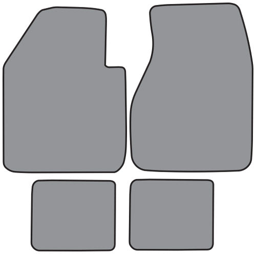 1974-1977 Dodge Monaco Floor Mat 4pc Cutpile (FM364F, FM18R)