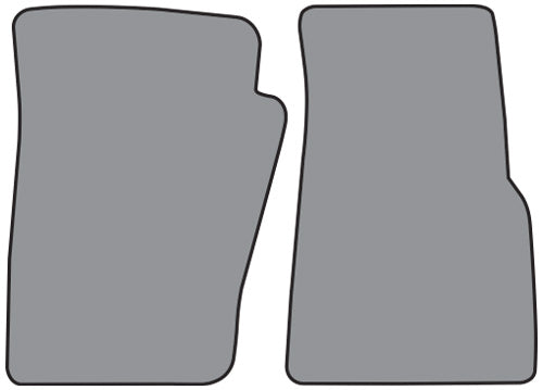 1983-2011 Ford Ranger Reg Cab Floor Mat 2pc Cutpile (FM95F)