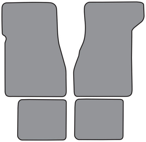 1973 Pontiac Grand Am Floor Mat 4pc Loop (FM420F, FM18R)