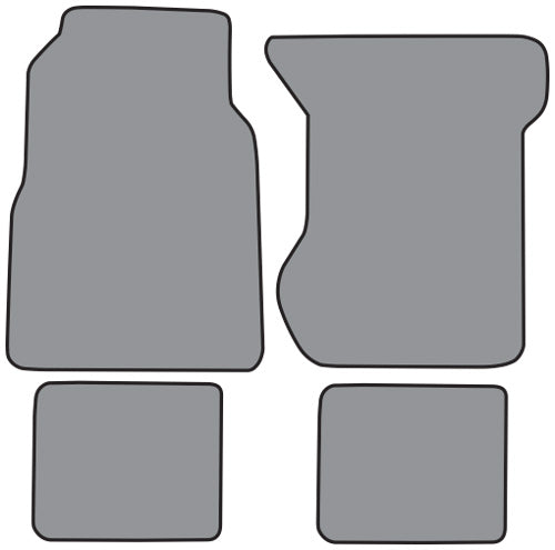1974-1978 Ford LTD Floor Mat 4pc Cutpile (FM352F, FM18R)