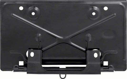 *1968-79 Chevrolet Camaro, Chevelle, Impala, Nova, Ventura; Rear License Plate Bracket, w/ Hinge